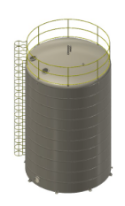 Picture of GRP Vertical Tank