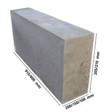 Picture of CURB STONE 150MMX210MM  HYDRAULICALLY PRESSED PRECAST FLUSH