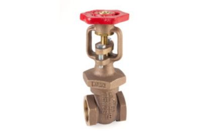 Picture of OS&Y Gate Valve -Threaded Ends.  Model 18