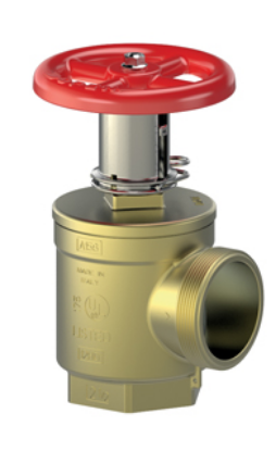 Picture of Angle Hose Valve  Female x Male hose thread With Cap & Chain Plain Brass