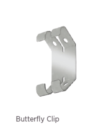 Picture of ADJUSTABLE BUTTERFLY CLIP  (800 Pieces / Box) 