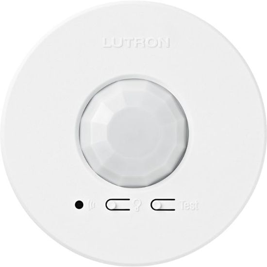 Picture of Lutron LRF2-OCR2B-P-WH Radio Powr Savr Wireless Ceiling-Mounted Occupancy/Vacancy Sensor,