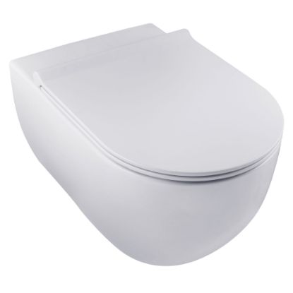 Picture of WALL MOUNTED WC , MODEL BDS-KOY-320-WH, 550MM