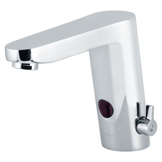 Picture of DECK MOUNTED TOUCHLESS BASIN MIXER CHROME, AQUAECO ECO-POWERED
