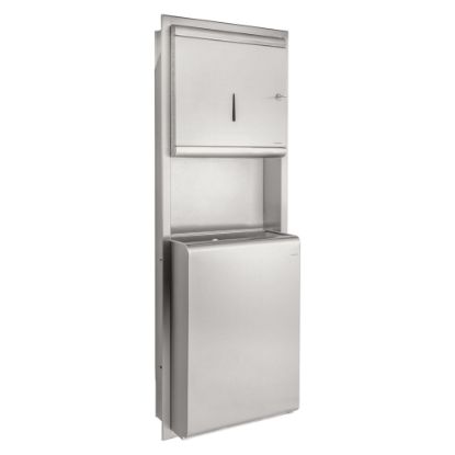 Picture of RECESSED COMBI UNIT W/ PAPER TOWEL DISP & BIN BS, IX304 AQUAECO