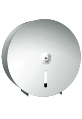 Picture of  ROLL TOILET TISSUE DISPENSER  ROUND, SINGLE JUMBO – SURFACE MOUNTED, ASI , Model #0042