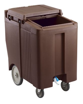 Picture of PORTABLE ICE BIN TALL SLIDING LID 91KG ICS200TB- CAMBRO