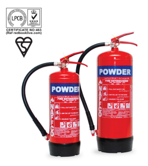Picture of Portable Dry Powder Fire Extinguishers - BSI / LPCB Approved Model NP6- NAFFCO