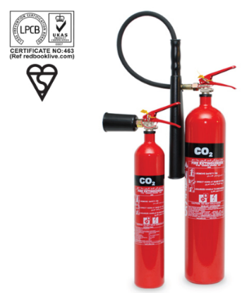 Picture of Portable CO2 Fire Extinguishers - Kitemark / LPCB Approved Model: NC 5- NAFFCO