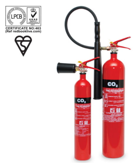 Picture of Portable CO2 Fire Extinguishers - Kitemark / LPCB Approved Model: NC 5- NAFFCO
