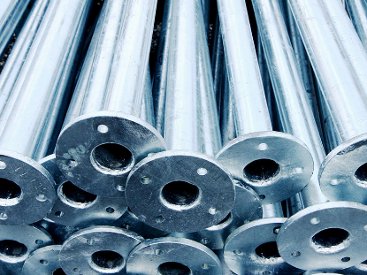 Picture of ERW GALVANIZED PIPE, PLAIN ENDS, CONFORMING TO ASTM A-53, GRADE B, SCH-40, 5.8 MTR LENGTH, UL LISTED - SHIELD