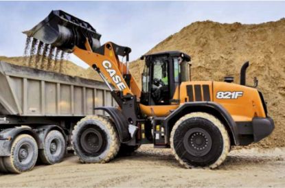 Picture of WHEEL LOADER 3.4M3 BUCKET WITH TEETH, 6 CYLINDER TURBOCHARGER DIESEL ENGINE 230 HP POWER, MODEL:821F,CASE USA