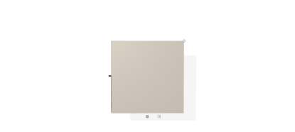 Picture of PORCELAIN TILES, PLAIN WHITE UNBLEACHED 30 x 30 cm  (8 mm) 75210V , SQM,  MOSA COLLECTION 