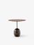 Picture of LATO, LN9 SIDE TABLE - Walnut/Emperador, &Tradition