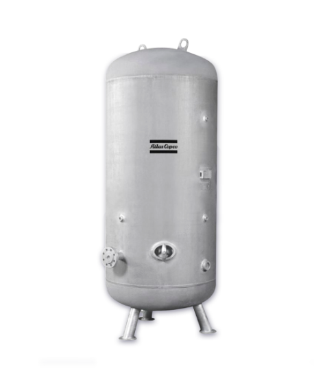Picture of Vertical Painted Air Receiver 20,000 L 10 Bar ATLAS