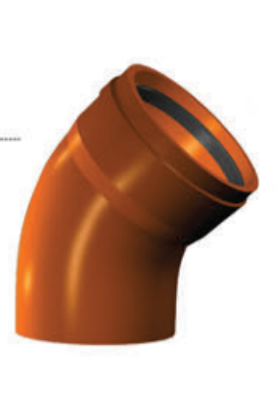 Picture of UPVC ELBOW 45° Model SND.04.45 -NEPROPLAST 