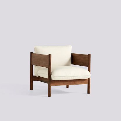 Picture of ARBOUR CLUB ARMCHAIR OILED WAXED WALNUT FRAME-UPHOLSTERY-VIDAR-1511, AB216-A414-AA44-01DF, HAY