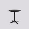 Picture of PASTIS TABLE-Ø70 X H74-BLACK WATER-BASED LACQUERED ASH,AB754-A304-AH52, HAY 