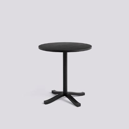 Picture of PASTIS TABLE-Ø70 X H74-BLACK WATER-BASED LACQUERED ASH,AB754-A304-AH52, HAY 