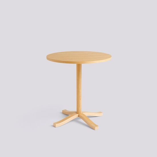 Picture of PASTIS TABLE-Ø70 X H74-WATER-BASED LACQUERED OAK,AB754-A304-AI01, HAY 
