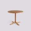 Picture of PASTIS TABLE-Ø90 X H74-WATER-BASED LACQUERED WALNUT,AB754-B579-AI02, HAY 