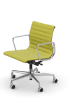 Picture of ALUMINIUM CHAIR EA 118  OFFICE SWIVEL CHAIR WITH ARMREST BACK TILT MECHANISM,  YELLOW/PASTEL GREEN vitra. 