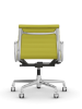 Picture of ALUMINIUM CHAIR EA 118  OFFICE SWIVEL CHAIR WITH ARMREST BACK TILT MECHANISM,  YELLOW/PASTEL GREEN vitra. 