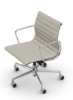 Picture of ALUMINIUM CHAIR EA 118  OFFICE SWIVEL CHAIR WITH ARMREST BACK TILT MECHANISM,  WARM GREY/IVORY, vitra.