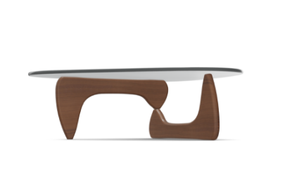 Picture of NOGUCHI COFFEE TABLE WALNUSS VS, BASE WALNUT, 20130002 vitra.