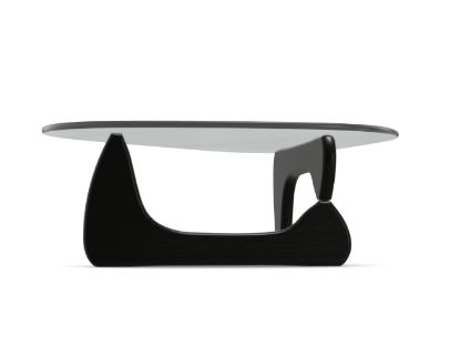 Picture of NOGUCHI COFFEE TABLE , BASE BLACK ASH, 20130002 vitra.