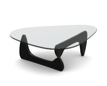 Picture of NOGUCHI COFFEE TABLE , BASE BLACK ASH, 20130002 vitra.