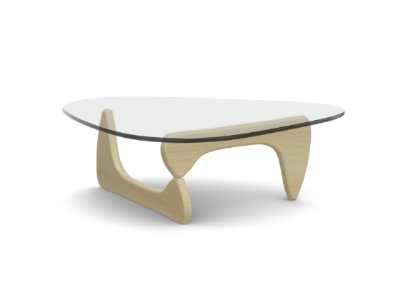 Picture of NOGUCHI COFFEE TABLE, BASE MAPLE, 20130002 vitra.