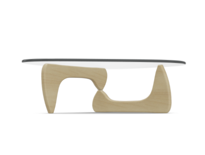 Picture of NOGUCHI COFFEE TABLE, BASE MAPLE, 20130002 vitra.