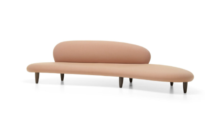 Picture of FREEFORM SOFA, CREDO CHOCOLATE /BLACK, 21018200 vitra. 