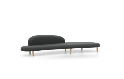 Picture of FREEFORM SOFA, CREDO ANTHRACITE /ELEPHANT 21018200 vitra.