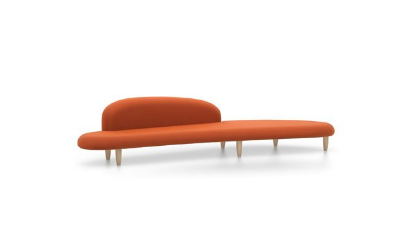 Picture of FREEFORM SOFA, CREDO  SAFFRON 21018200 vitra. 