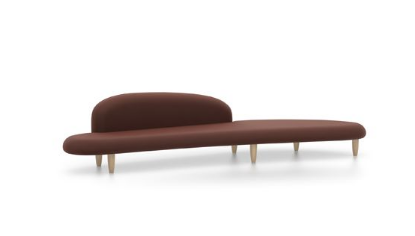 Picture of FREEFORM SOFA, BITTER CHOCOLATE 21018200 vitra. 