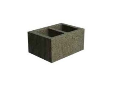 Picture of CONCRETE BLOCKS 2 HOLES, NCS HB-30A, NORMAL WEIGHT, BOTTOM CLOSED 