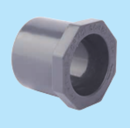 Picture of CPVC SCH80 REDUCER BUSH MODEL: 224SN/RXXXxXXX-  NEPROPLAST