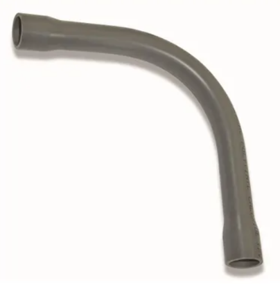 Picture of ELBOW UPVC 90D  Class 3, 6.0 Bar W/ DOUBLE SOCKET MODEL: BSE/XXX-9C3/2S - BAHRA ELECTRIC