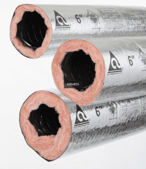 Picture of Insulated Flexible Duct 7.6m Lenght Model: Atco 030 